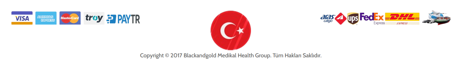 Ödeme yöntemleri ve uluslararası kargo firmaları